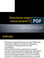 Stimularea Magnetică Transcraniană (TMS)