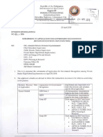 Dm No. 62 s. 2018, Submission of Application for Government Recognition (Senior High School Implementers)