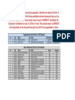 Upgradation List B.Tech Ii (4Th Round) : Roll Name Cat. Rank Newallotment Oldallotment