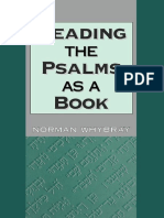 Reading The Psalms As A Book