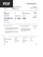 Boarding Pass PDF