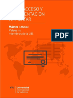 ACCESO A MÁSTER OFICIAL VIU (Países No E.U PDF