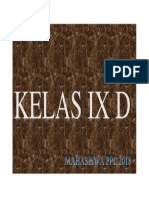 Kelas Ix D