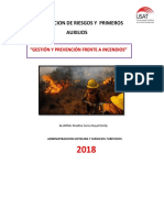 prevención de incendios