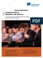 Conferência Gartner de Segurança & Gestão de Risco LA 2017 DM3 Brochura