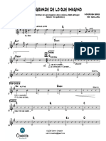 Mas Grande de Lo Que Imagino - Rhythm Chart PDF