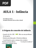 AULA 1 - Disciplina Educ. Infantil