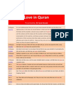 Love in Quran