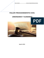 Procedimiento Civil Ordinario y Sumario PDF