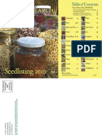 Seed Listing Catalog