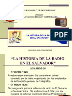 Historia de La Radio en El Salvador