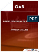 Curso OAB - Direito Processual Do Trabalho - Aryanna Linhares - Peças