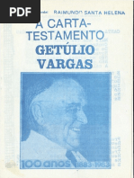 Cordel da Carta de Getúlio Vargas