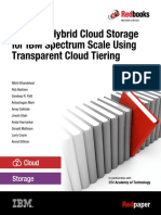 Redp5411-01 - Enabling Hybrid Cloud Storage For IBM Spectrum Scale Using Transparent Cloud Tiering