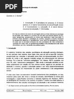 Candido a. C. Gomes Enfoques Teoricos Da Sociologia