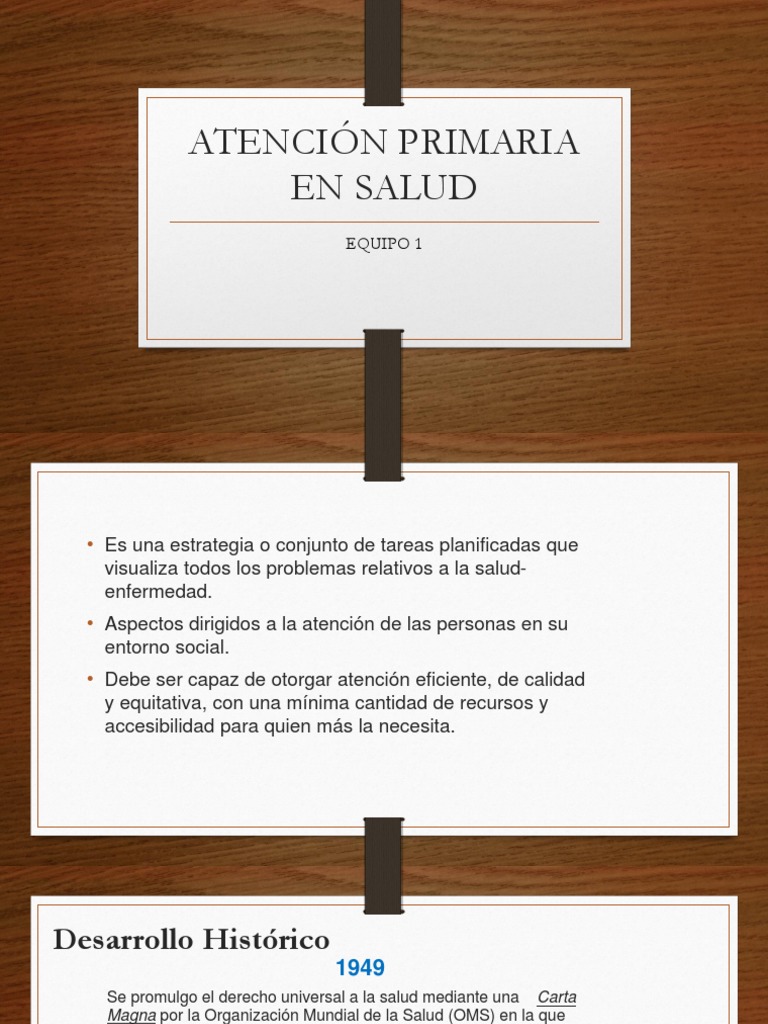 Estrategias de Atención Primaria en Salud | PDF | Salud y bienestar ...