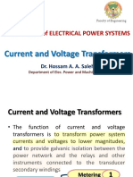 Current and Voltage Transformers - Hossam