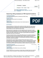 Improving Rolling Resistance of N