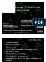 REIT-Alternative To Real Estate Investment: Chris Tan