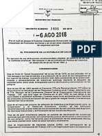 Decreto 1496 de 2018 Sistema Globalmente Armonizado PDF