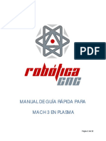 Robotica CNC Series SX Guia Rapida Mach3 Plasma PDF