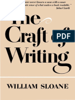Sloane, William - The Craft of Writing (1979) PDF