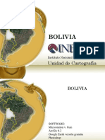 Bolivia: Unidad de Cartografía