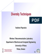Diversity Techniques: Vasileios Papoutsis
