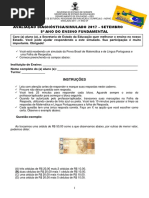 AvaliacaoDiagnostica Simulado2017(Mat.elp5ano)EF