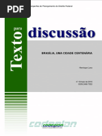 Brasília cidade centenária