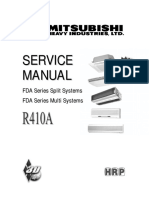 User Manuals FDA Series Split and Multi Systems PDF