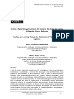 Ensino e Aprendizagem Através Do Registro Utilizando Diários de Bordo