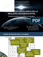 Exposición Tema 2. Nat.ontológica de La Realidad Final