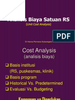 Unit Cost 3 Analysis RS Trainer Baru