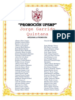 Promoción Upsmp