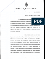 Fallo de la Corte sobre Milagro Sala