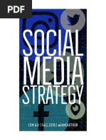 Social Media Strategy, Fall 2018 - Syllabus