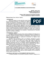 Módulos: estruturas fundamentais da Álgebra Moderna