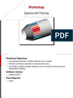 Spacecraft Fairing - MSC Patran