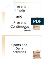 English PPT - The Present Simple and Continuous