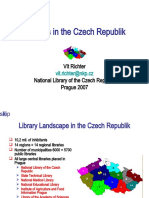 Librarianship in The Czech Republic 2007