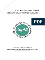 Daftar Peraturan Dan Tata Tertib Sekolah