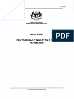 Jadual Waktu PT3 Tahun 2018 - Calon Biasa PDF