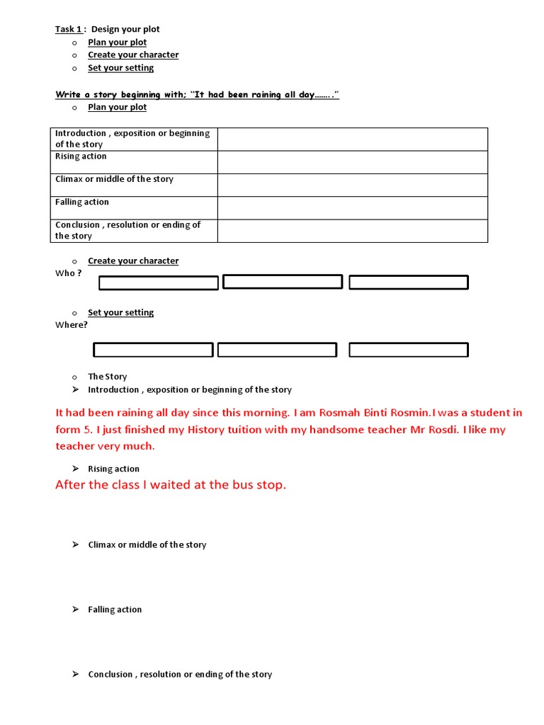 After The Class I Waited at The Bus Stop | PDF | Language Arts & Discipline