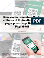 Juan Carlos Escotet - Banesco Incrementa a Bs. 50 Millones El Límite Diario Para Pagos Por Su App Banesco PagoMóvil