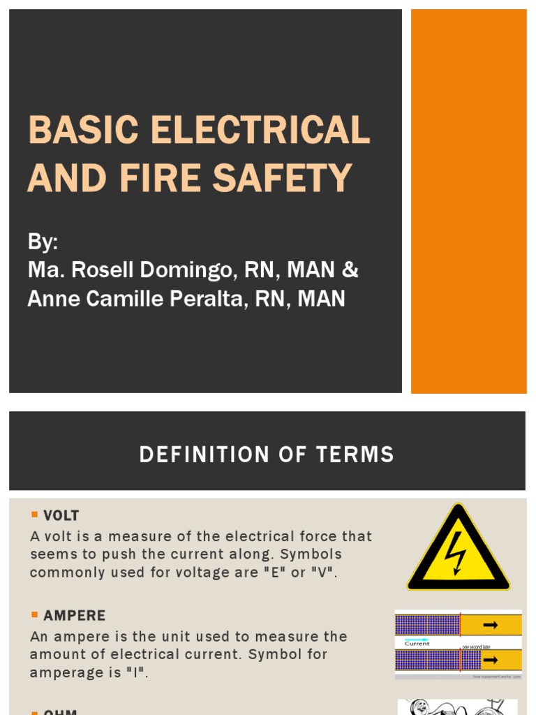 Basic Electrical and Fire Safety | PDF | High Voltage | Insulator ...