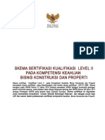 Skema Kualifikasi Level II  Bisnis Konsruksi dan Properti-.doc