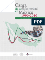 Carga de La Enfermedad en México, 1990-2010.