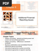 Chapter 08 International Accounting - Additional Financial Reporting Issues