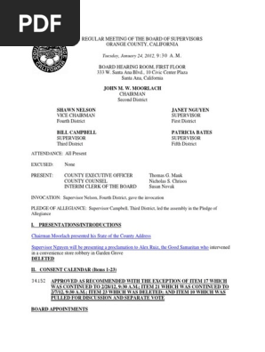 Harry H Joh Construction BOS Agenda Items and Contracts Combined